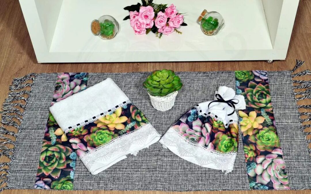 Jogos de lavabo: pequenos detalhes que transformam o banheiro