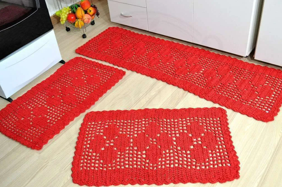 Tapetes de crochê: como escolher o modelo certo para cada ambiente da casa